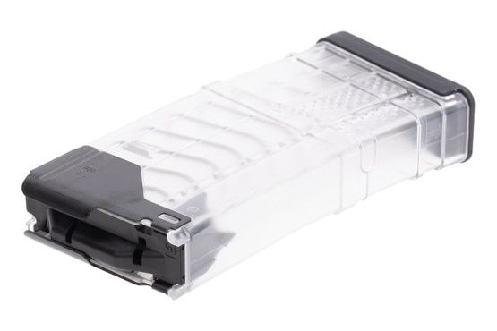 L5AWM Gen 2 magazine is made of polymer with hardened steel feedlips